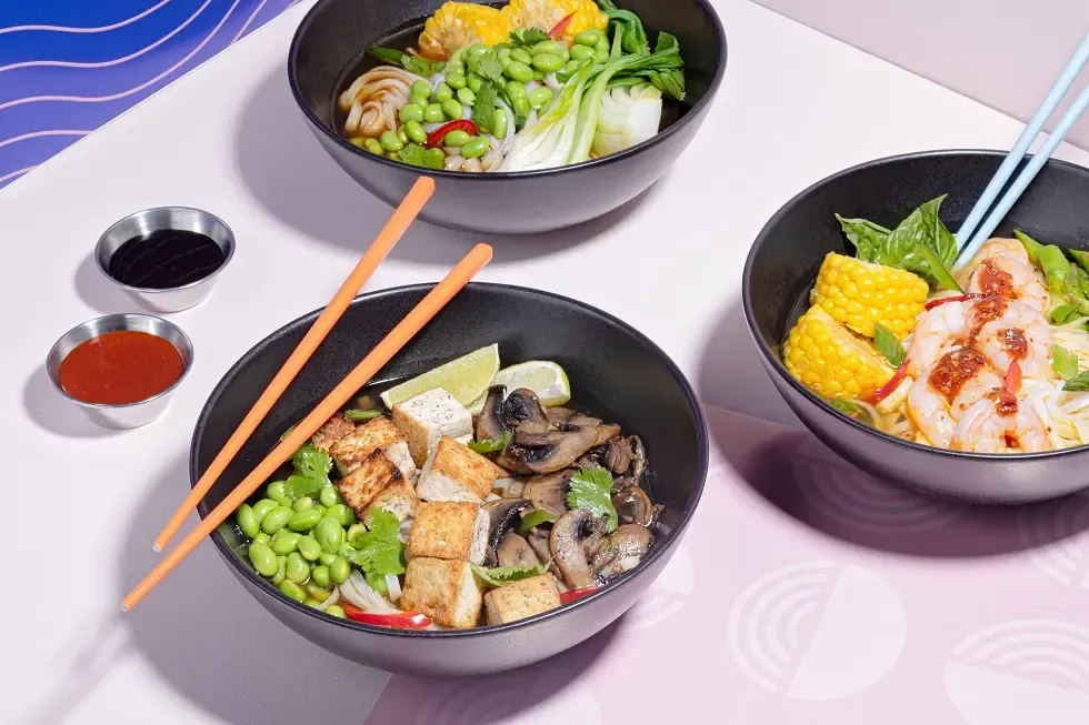 bowl and broth