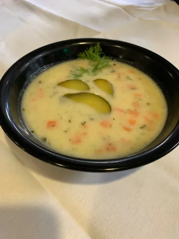 dill pickle soup