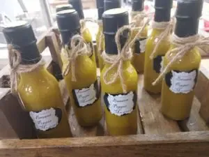 banana pepper mustard hot sauce